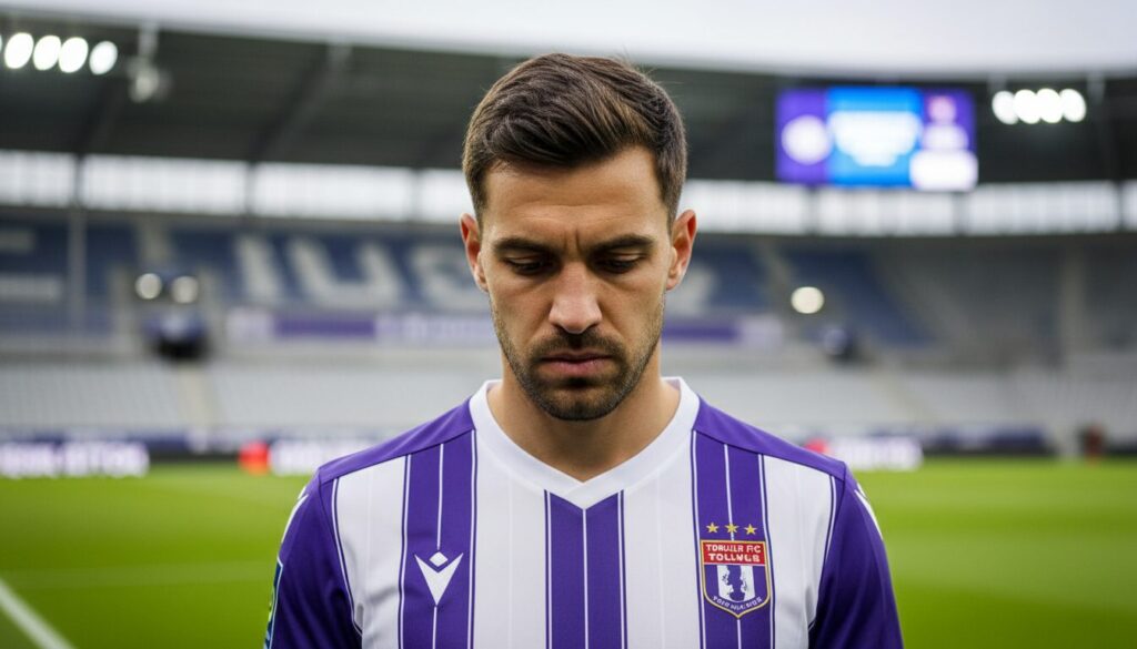 aron dönnum de toulouse suspendu pour deux matchs suite à un comportement blessant, sans preuves de racisme.