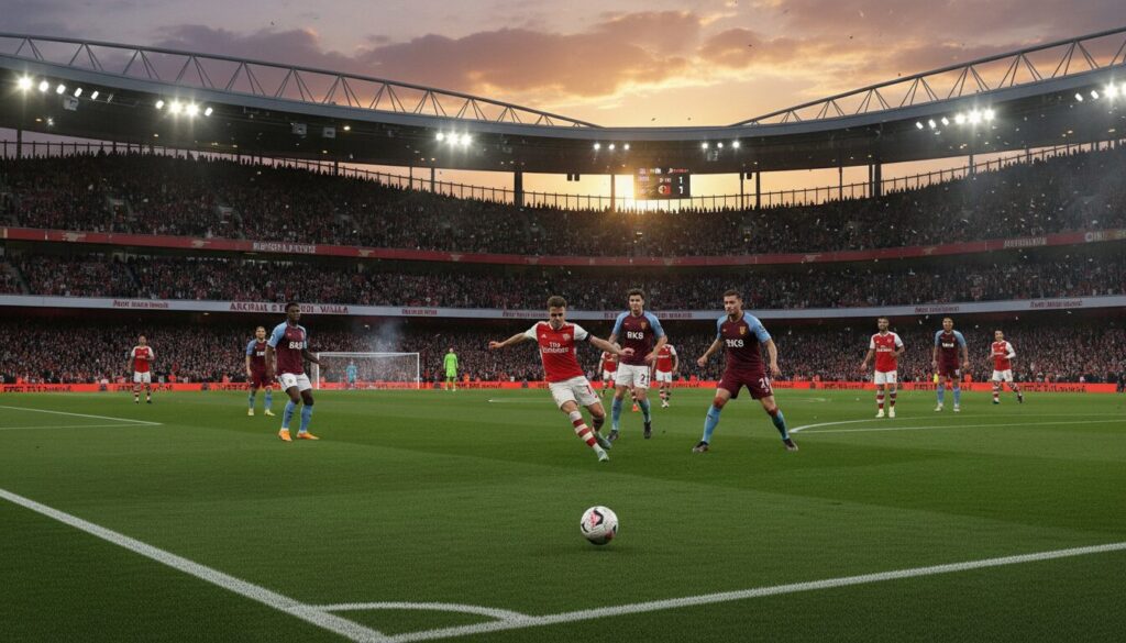 ne manquez pas le choc intense entre arsenal et aston villa lors de la saison 2025-2026 de la premier league. suivez les actions, les moments forts et les analyses en direct.