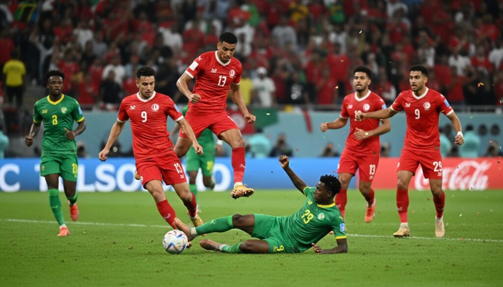 la tunisie et la tanzanie se qualifient pour les 8es de finale de la can grâce à un match nul crucial, assurant ainsi leur place dans la suite de la compétition.