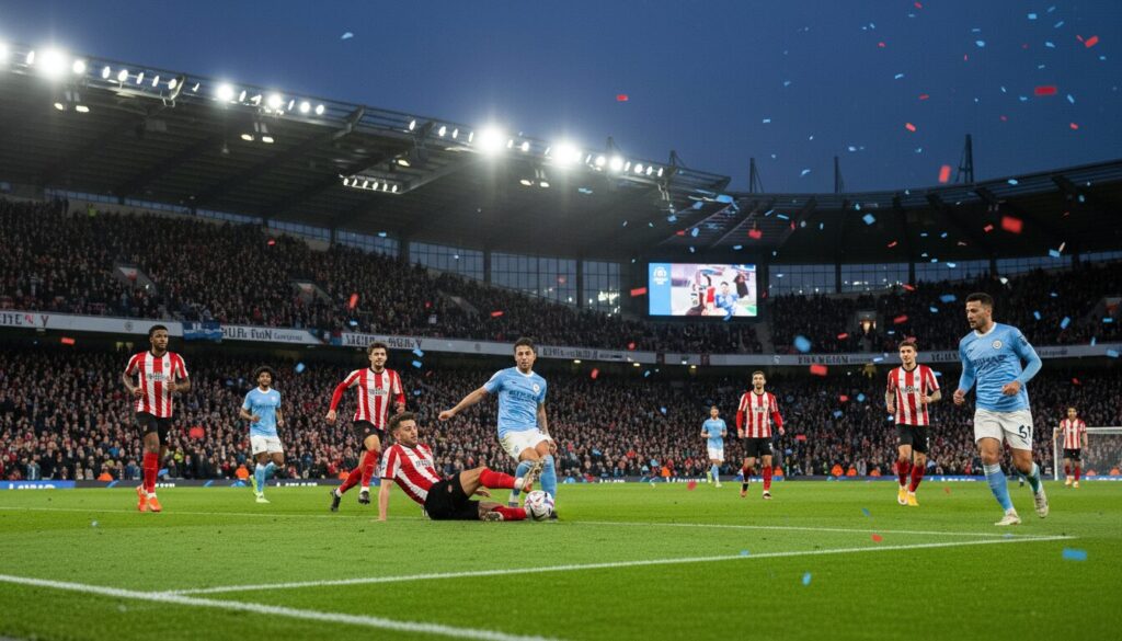 suivez en direct le match de premier league 2025-2026 opposant sunderland à manchester city. ne ratez aucun moment fort de ce choc intense entre deux équipes emblématiques.
