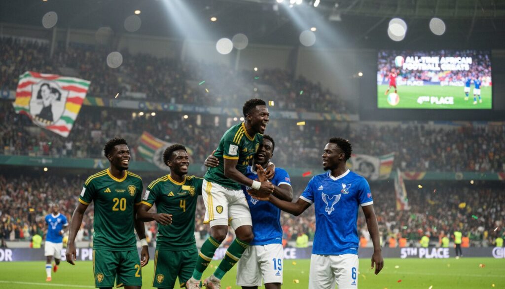 découvrez le classement des 5e et 4e places dans notre top 50 des plus grandes équipes africaines de l’histoire. un retour passionnant sur les talents et exploits qui ont marqué le football africain.