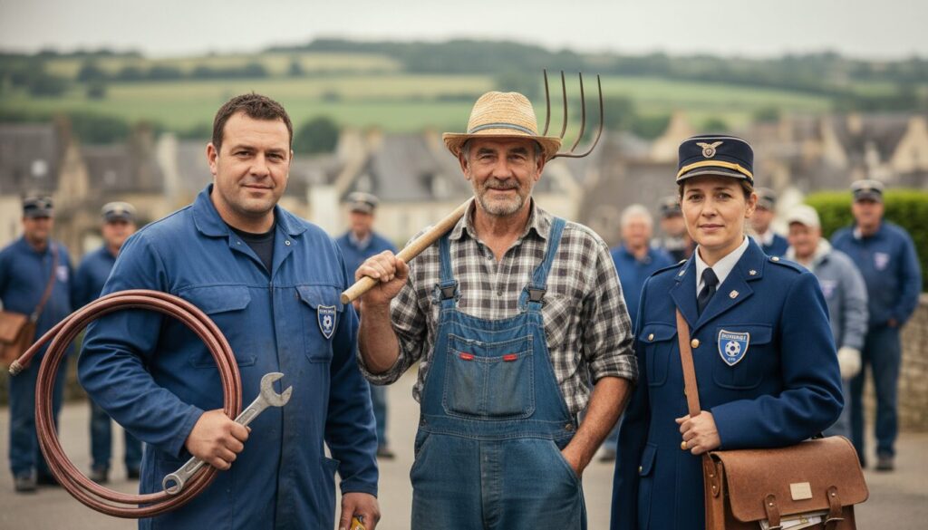 à bayeux, découvrez les histoires inspirantes de plombiers, agriculteurs et facteurs aux vies extraordinaires, prêts à défier l'om en coupe de france dans un affrontement exceptionnel.