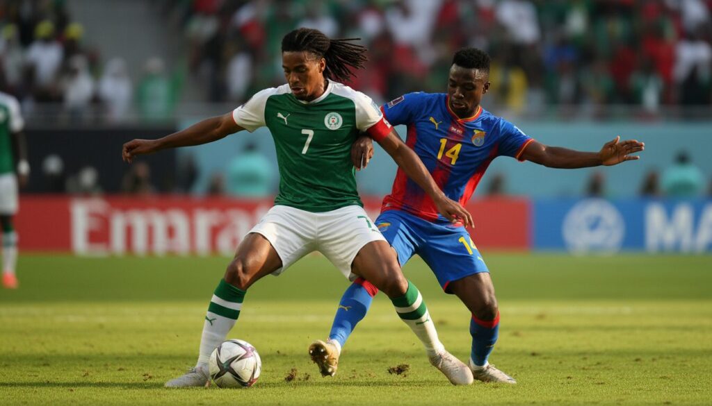 découvrez une analyse détaillée et les notes individuelles des joueurs lors du duel passionnant entre l'algérie et la rd congo.