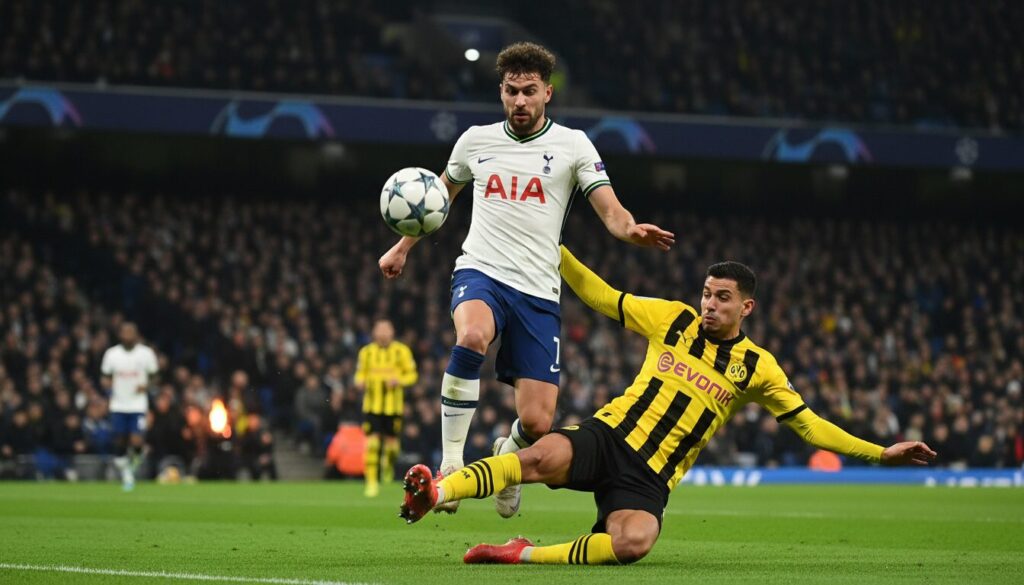 découvrez notre analyse complète et pronostic pour le match de ligue des champions entre tottenham et borussia dortmund. prévisions, clés du match et conseils de paris.