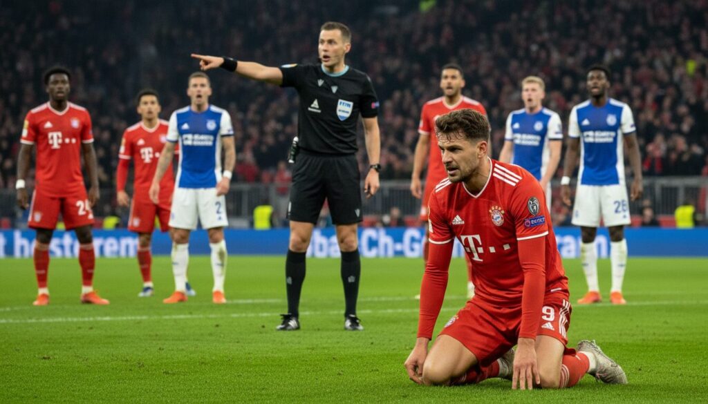 revivez le triomphe du bayern contre saint-gilles avec une analyse des performances : kim déçoit tandis que l'arbitre surprend tout le monde. découvrez également les notes détaillées du match.