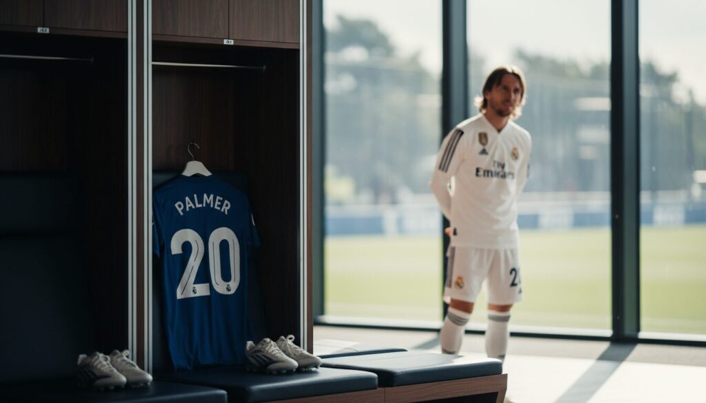 chelsea envisage un transfert surprenant du pilier du real madrid en cas de départ de cole palmer, un scénario qui pourrait bouleverser le mercato.