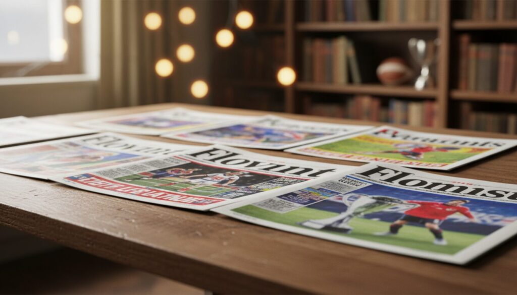 découvrez en avant-première les couvertures incontournables de la presse sportive, pour ne rien manquer des événements et actualités majeurs du sport.