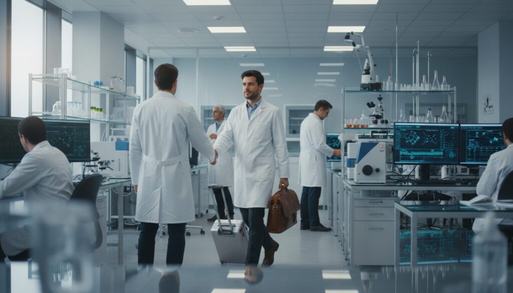 découvrez une journée ordinaire au sein du laboratoire blueco avec le départ de rosenior de strasbourg, entre émotions et perspectives futures.