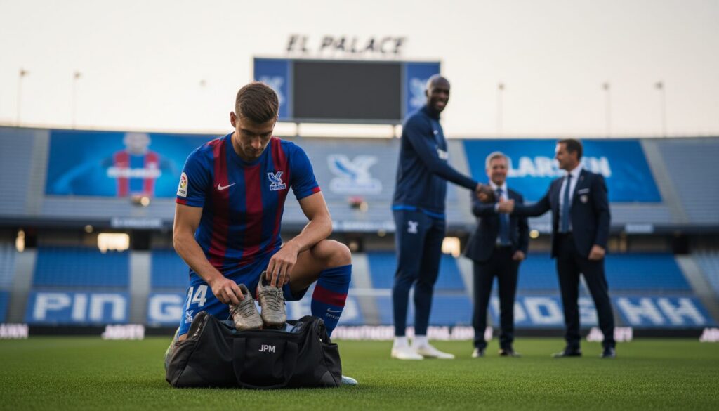 el palace se prépare à la possible départ de mateta avec l'arrivée de guessand, tout en restant attentif à l'arrivée prochaine de larsen.