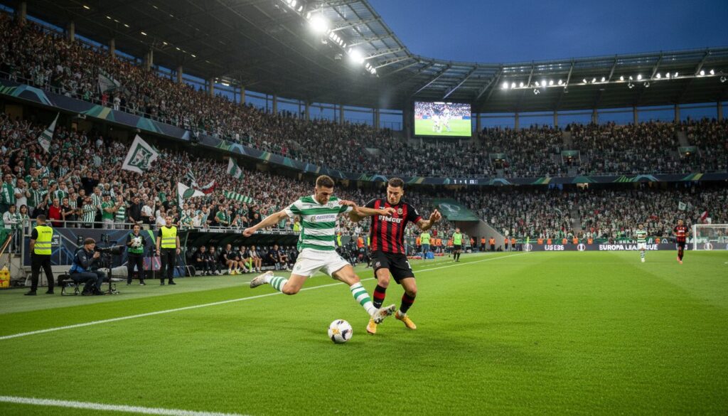 suivez en direct le match ludogorets razgrad vs nice dans le cadre de la ligue europa 2025-2026. vivez chaque moment de ce choc passionnant avec les dernières mises à jour et analyses.