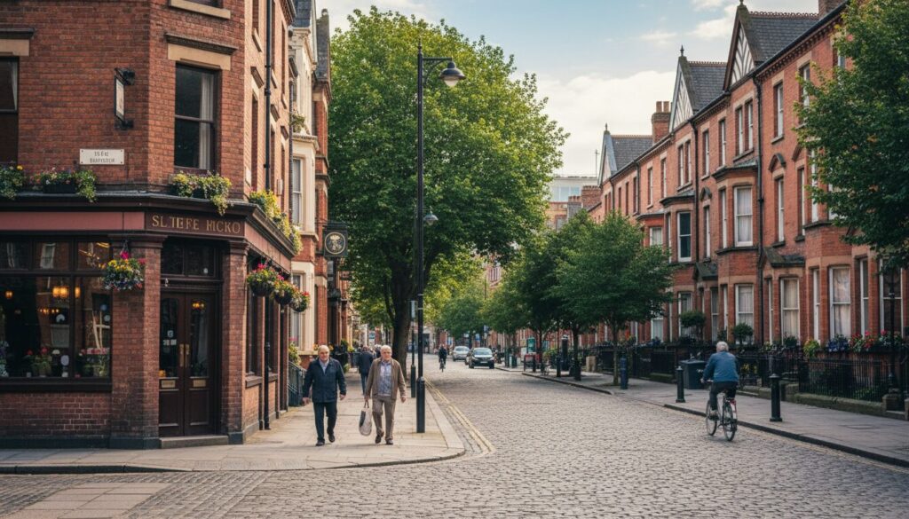 découvrez everton à travers une redécouverte paisible du quartier emblématique de goodison park, entre histoire, culture locale et ambiance authentique.