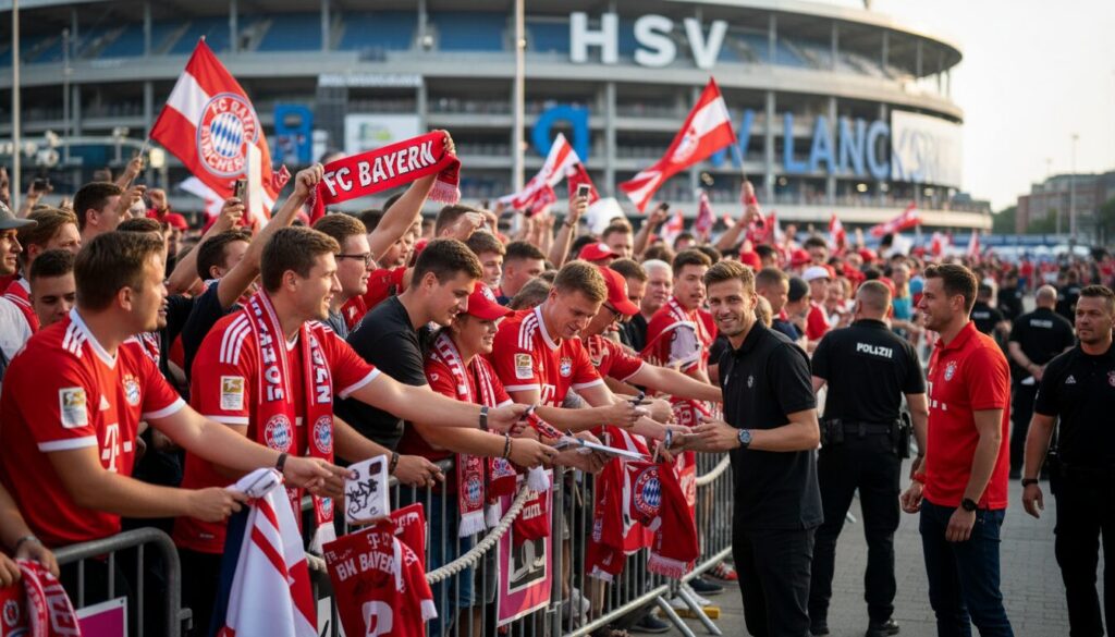 découvrez comment les fans peuvent obtenir des autographes et des photos lors de la visite du fc bayern münchen au hsv. suivez nos conseils pour ne rien manquer de cet événement footballistique unique.