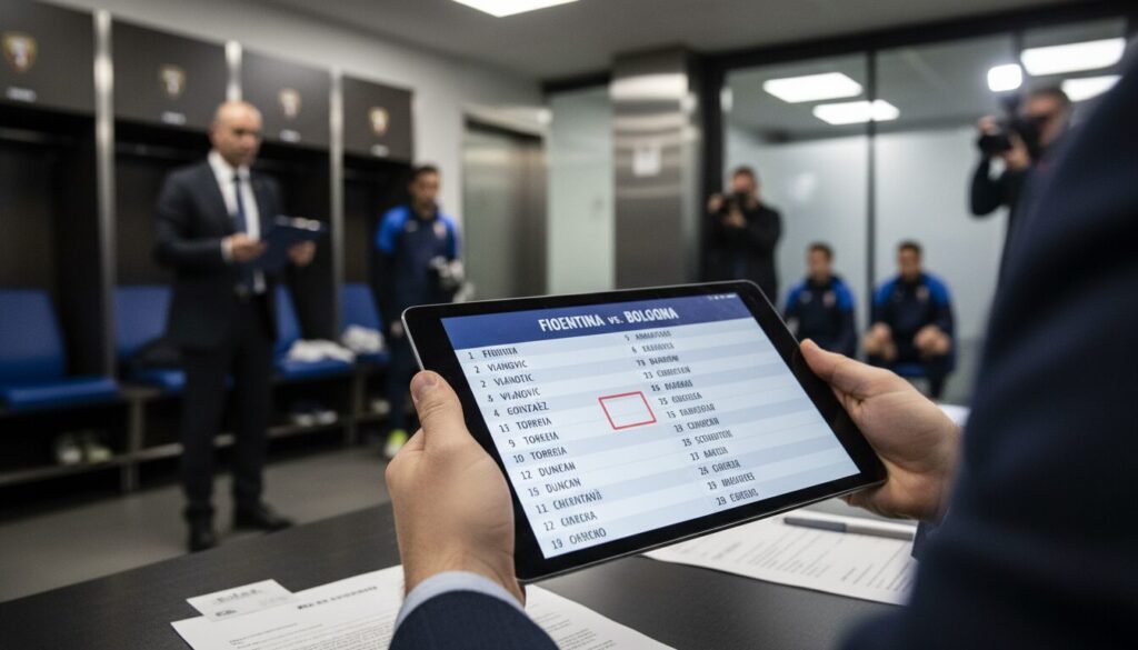 découvrez la liste officielle de la fiorentina pour le match contre bologne, avec une surprise notable : l'absence de kean parmi les joueurs convoqués.