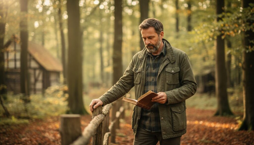 fischer évoque son retour à l'ancienne försterei en expliquant qu'il doit dépasser la nostalgie pour se concentrer sur le présent et l'avenir.