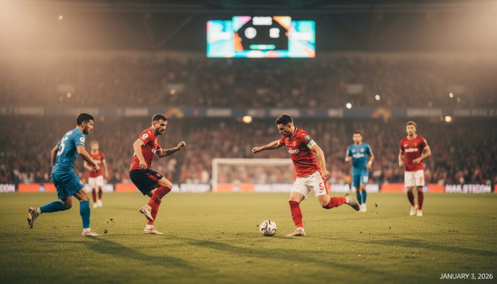 suivez en direct les résultats et classements du football du 3 janvier 2026. toute l'actualité, les scores en temps réel et les mises à jour des matchs.