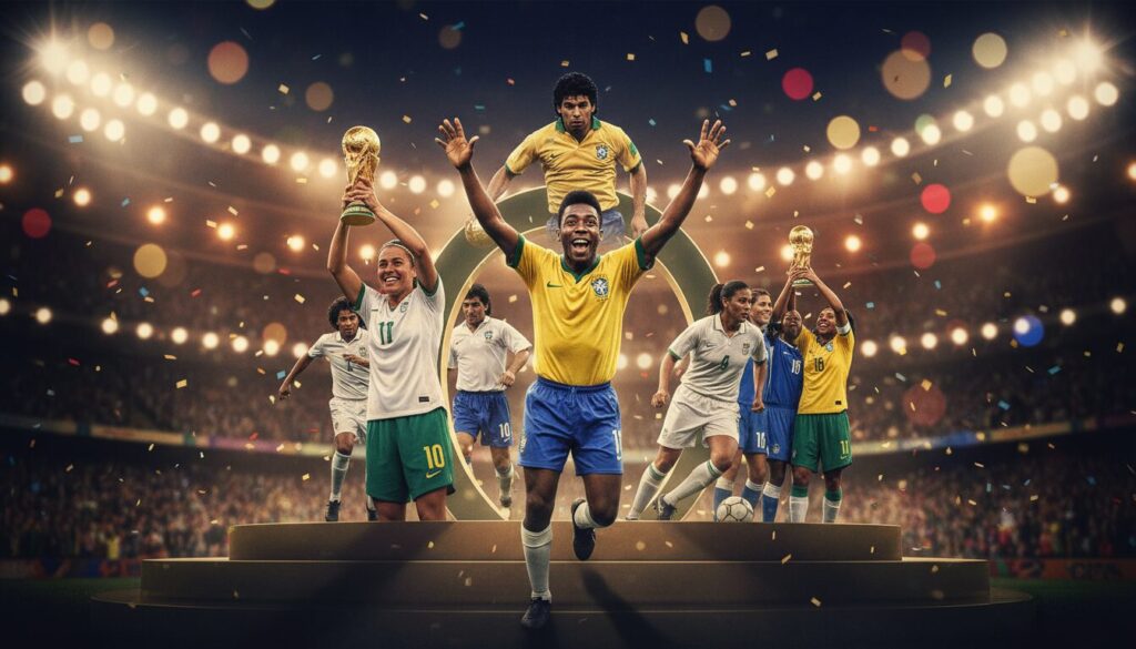 découvrez les carrières exceptionnelles des joueurs et joueuses qui ont marqué l'histoire de la coupe du monde par leurs performances et exploits inoubliables.