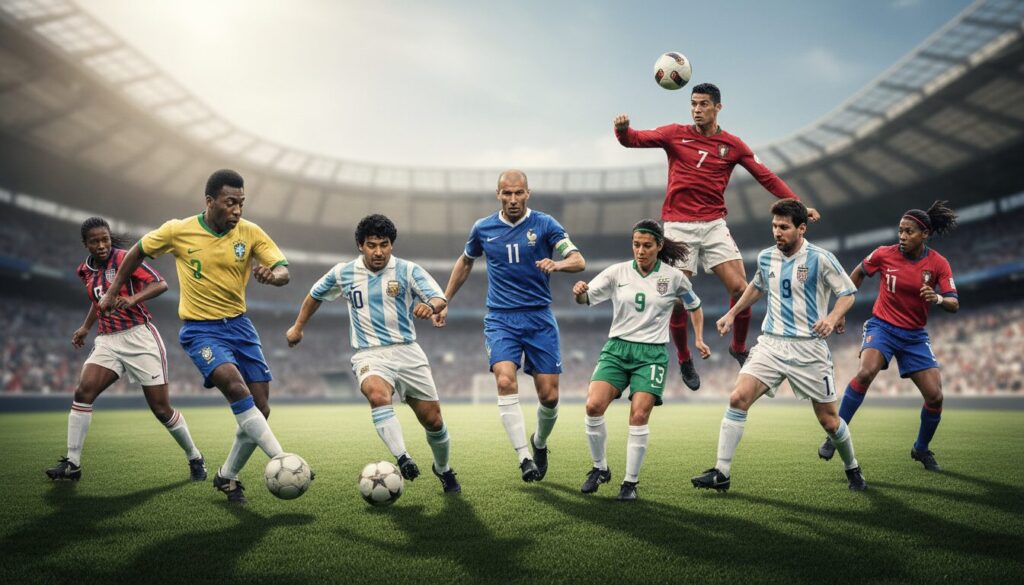 découvrez les parcours inspirants des hommes légendaires et des femmes emblématiques qui ont marqué l'histoire de la coupe du monde de football.