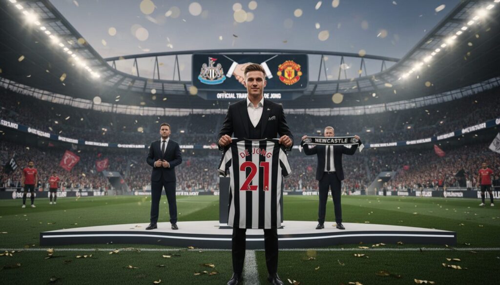 newcastle entre dans la compétition pour recruter kees smit, espérant surpasser manchester united et s’offrir le nouveau frenkie de jong du football.