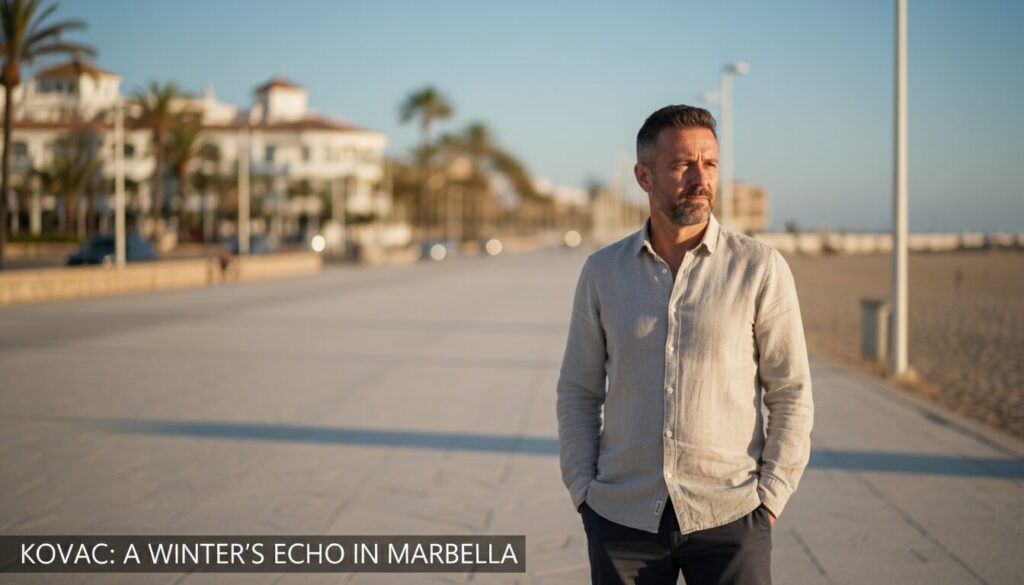 kovac se remémore l'hiver dernier et explique son choix surprenant pour marbella : découvrez pourquoi soudainement plus personne n'était là.