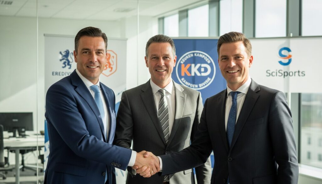 l'eredivisie et la keuken kampioen divisie annoncent un renforcement de leur partenariat avec scisports, visant à améliorer l'analyse et la performance dans le football néerlandais.