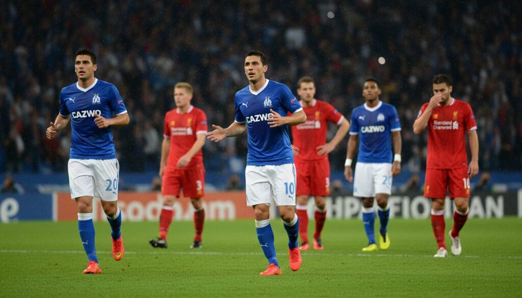 découvrez comment l'om, en position favorable en ligue des champions, nourrit une grande ambition pour défier un liverpool actuellement en perte de vitesse.