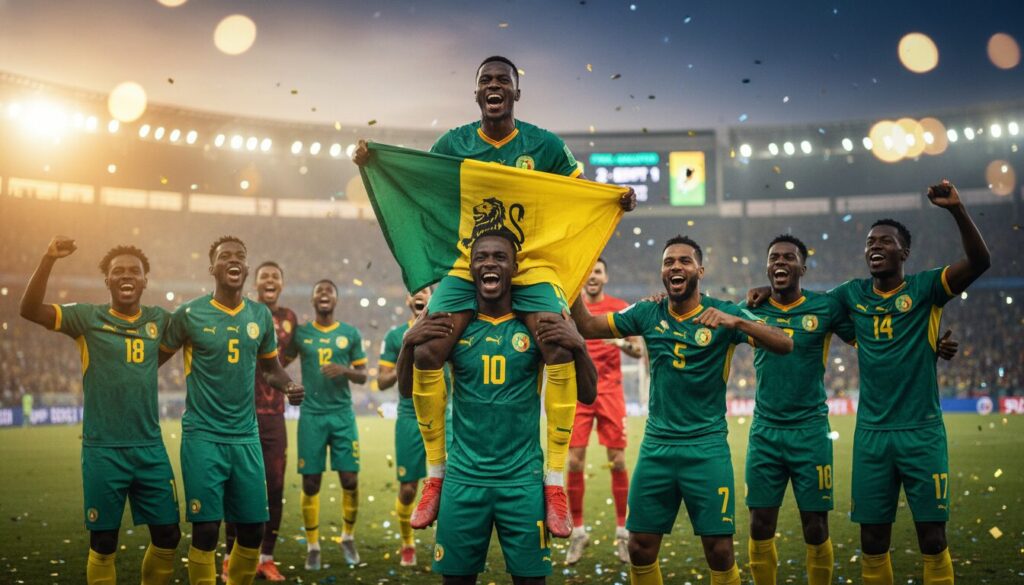 la sélection sénégalaise dirigée par ibrahim mbaye assure sa place en finale de la coupe d'afrique des nations (can) après une performance remarquable.