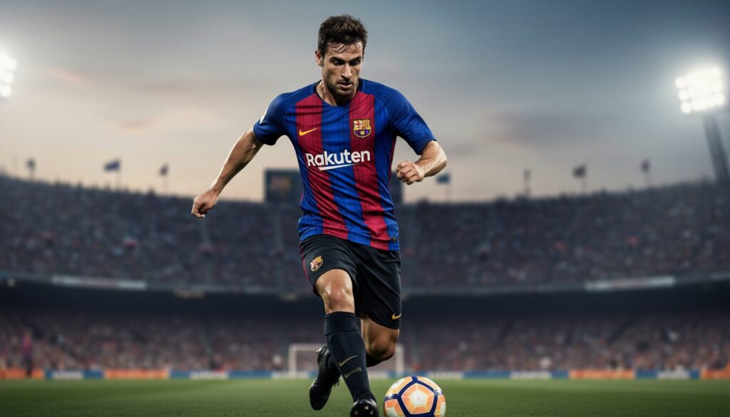 le fc barcelone annonce le prix fixé pour son joueur de 26 ans, convoité par le real madrid en tant que futur successeur de rüdiger, suscitant un vif intérêt dans le monde du football.