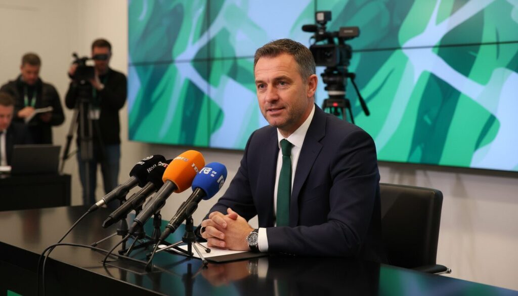 le celtic glasgow annonce officiellement le nom du nouvel entraîneur qui succède à wilfried nancy, marquant un tournant important pour le club écossais.