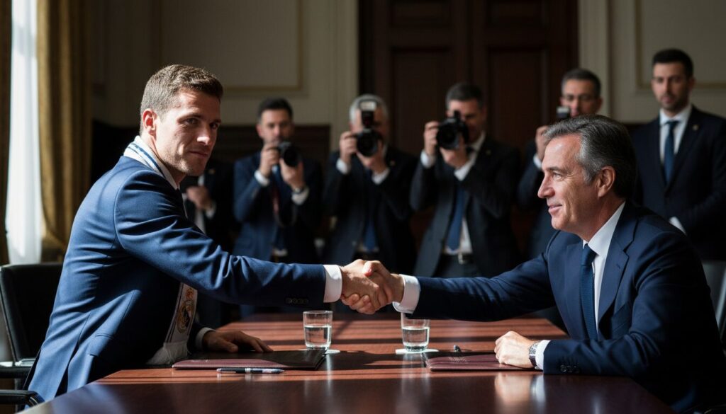 le real madrid finalise un accord majeur et débarque en tant que remplaçant officiel de mbappé, prêt à relever le défi.