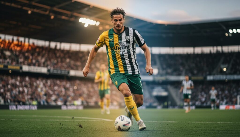 le milieu de terrain de fortuna sittard quitte l'eredivisie pour rejoindre le club autrichien sturm graz, marquant un nouveau chapitre dans sa carrière footballistique.