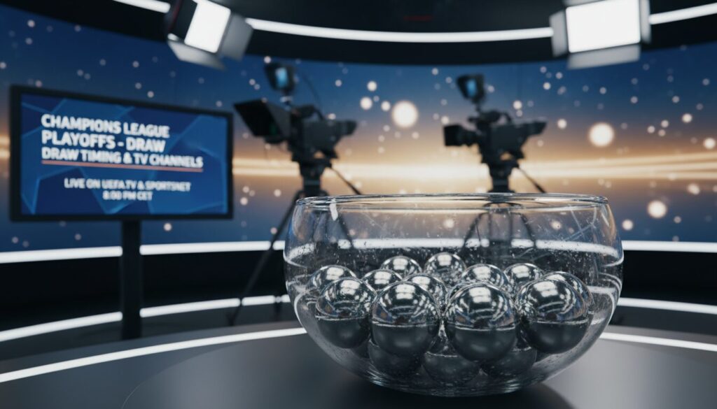 suivez le tirage au sort des barrages de la ligue des champions en direct : découvrez l'heure et la chaîne tv pour ne rien manquer de cet événement majeur.