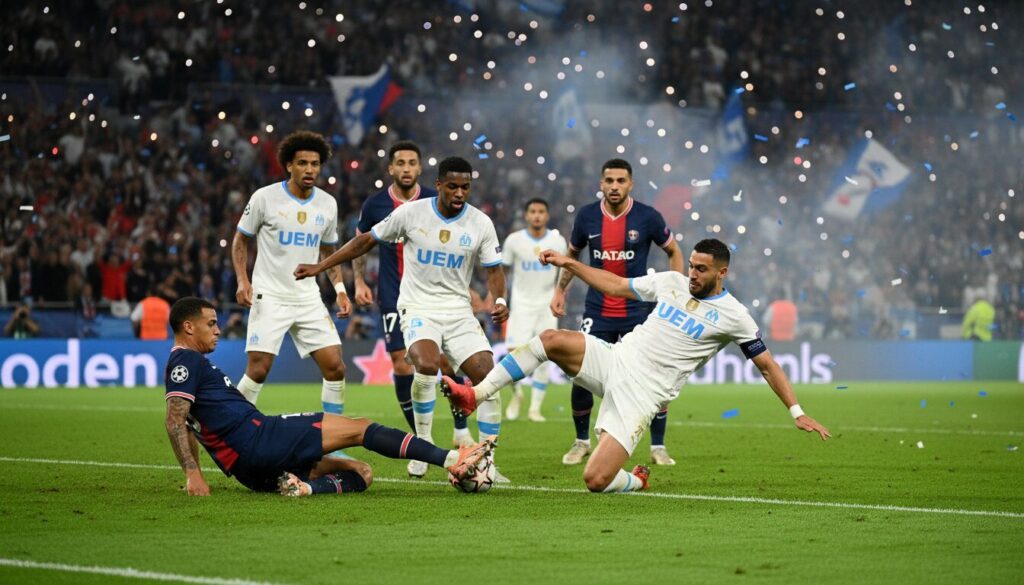 découvrez l'ultime journée de la ligue des champions où l'om joue sa qualification dans un contexte chargé de suspense et d'enjeux décisifs.