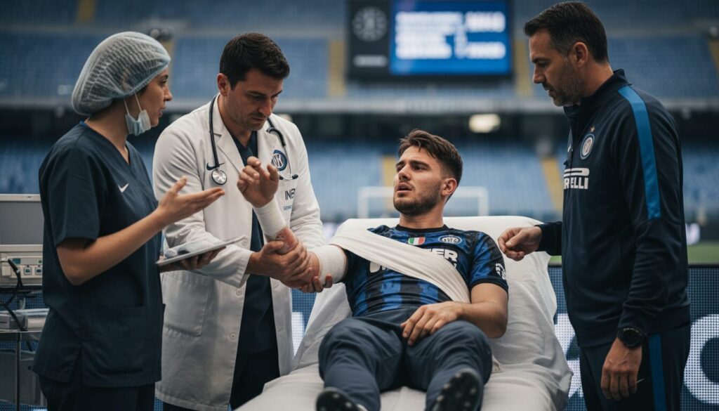 ma hojlund pourrait-il risquer l'amputation du bras ? l'inter se prépare à faire le point sur la situation médicale.