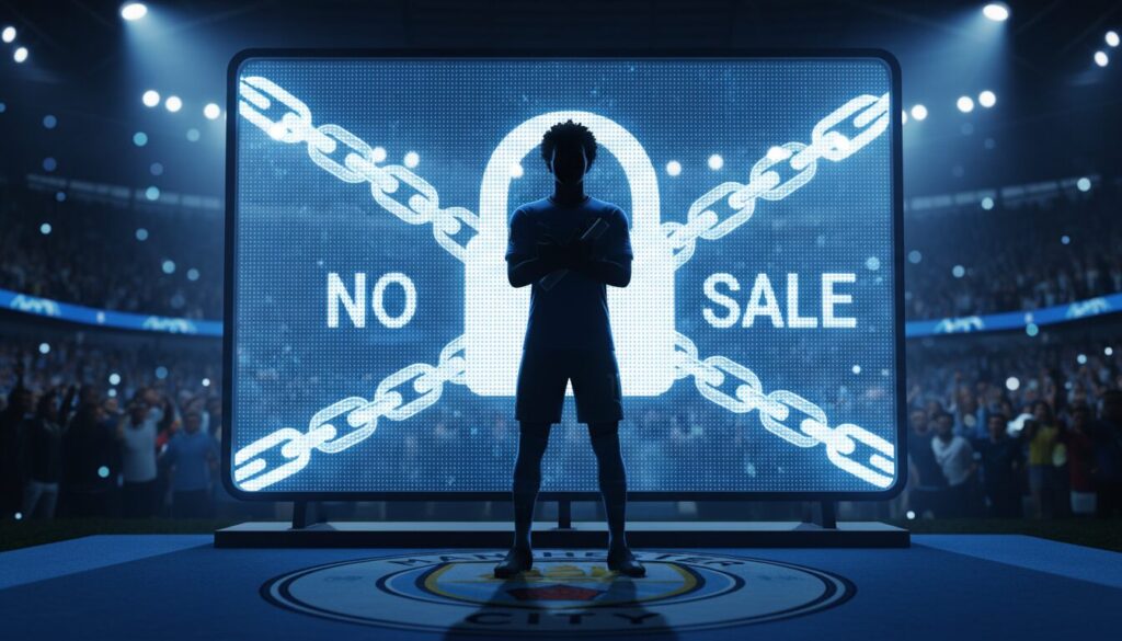 man city met un terme à la vente de ses stars suite aux révélations concernant jeremy doku, marquant un tournant dans sa stratégie de transfert.