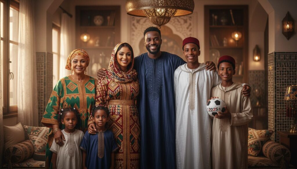 découvrez pourquoi la finale de la can 2025 est un moment unique et émouvant pour la famille d'ibrahim mbaye, entre ses racines sénégalaises et marocaines.