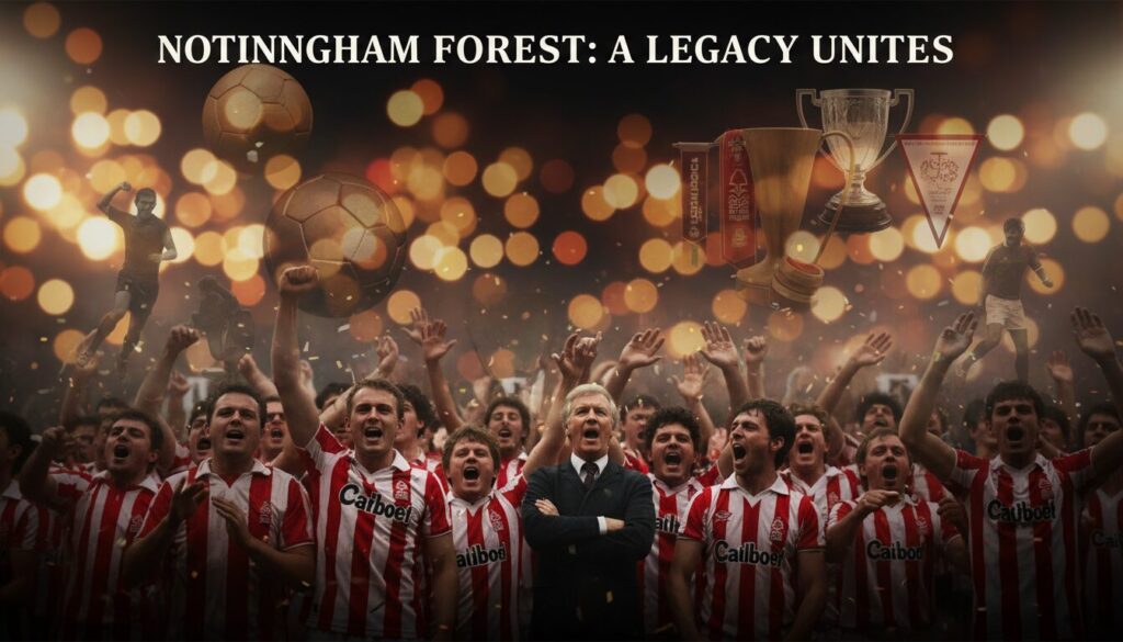 découvrez l'histoire riche, la passion inébranlable et les ambitions futures du club légendaire nottingham forest, symbole de football et de gloire.