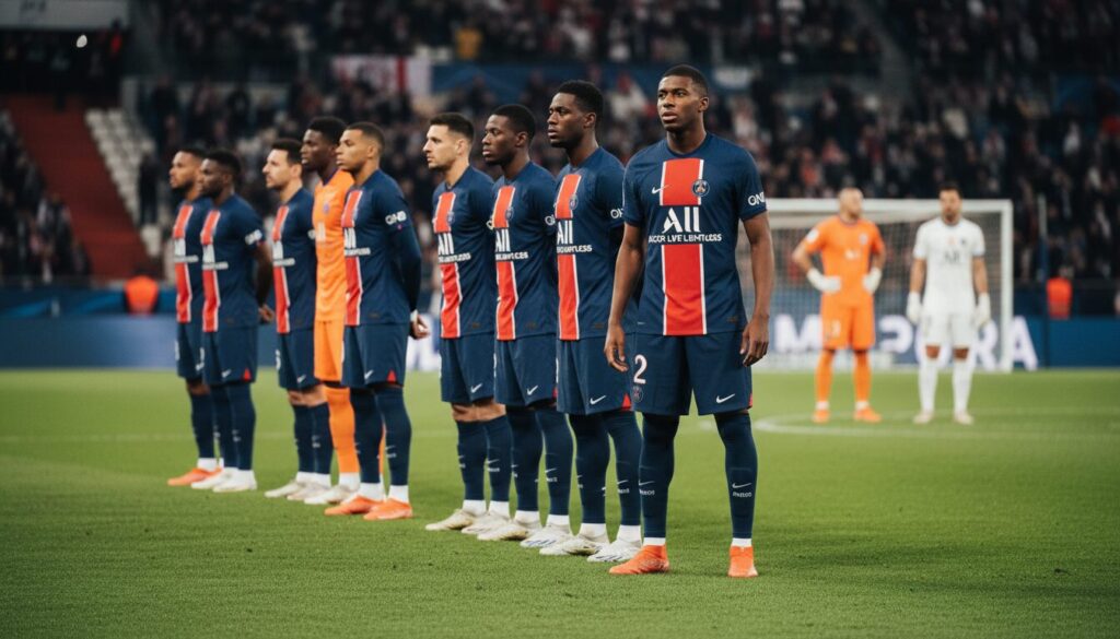 découvrez la composition officielle du psg pour le match contre auxerre, avec ibrahim mbaye dans le onze de départ. suivez toutes les infos en direct et analysez les choix de l'entraîneur.