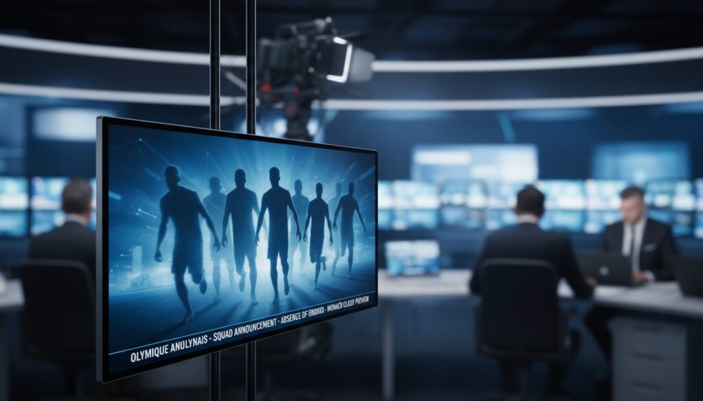 découvrez la liste des joueurs de l'ol sélectionnés pour affronter monaco, malgré l'absence notable d'endrick.