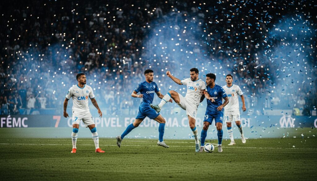 découvrez comment l'om a offert 45 minutes magiques de jeu et ce que cela présage pour un avenir prometteur du club.