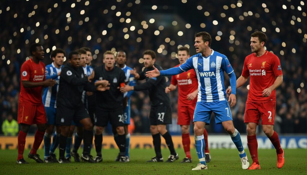 suivez l'affrontement passionnant entre l'om et liverpool, un événement sportif majeur à ne surtout pas manquer pour les fans de football.