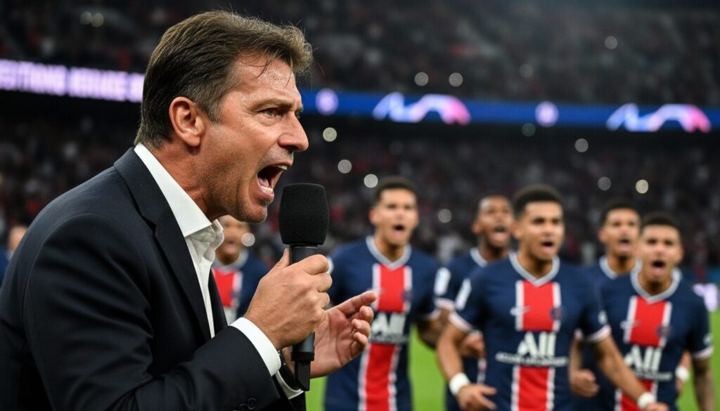 découvrez la phrase choc de désiré doué en plein live lors du match psg, une déclaration qui fait déjà parler les fans et les médias.