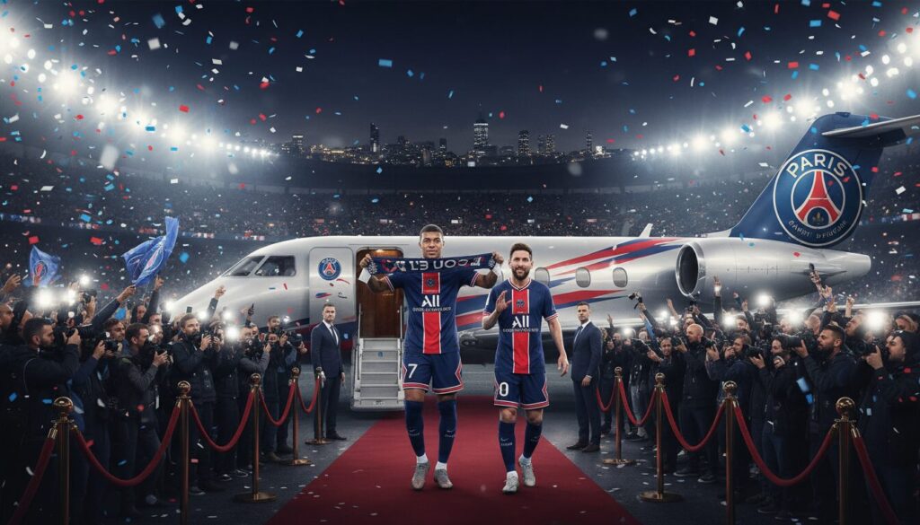 découvrez l'arrivée spectaculaire de trois stars au psg, un transfert qui promet de bouleverser le monde du football. toutes les infos exclusives ici !