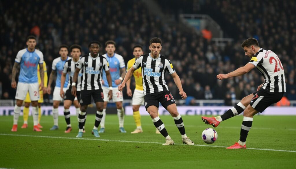 découvrez pourquoi les centres depuis le flanc droit de newcastle jouent un rôle crucial dans leur stratégie offensive et comment ils favorisent le buteur woltemade.