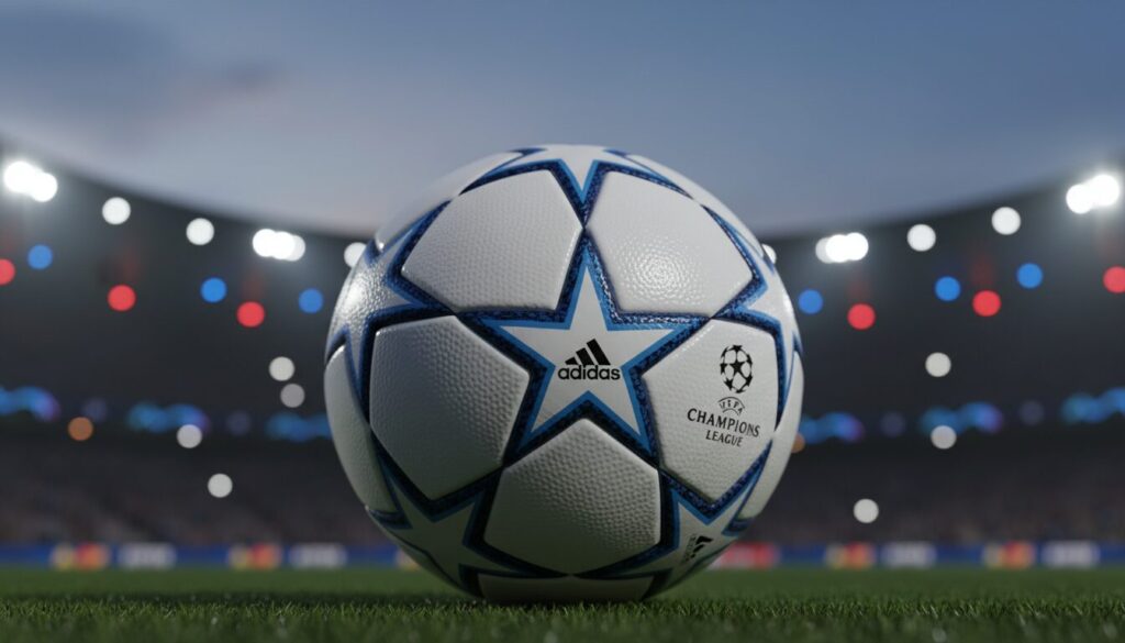 découvrez le nouveau ballon officiel de la ligue des champions, alliant innovation et performance pour les plus grands matchs de football.