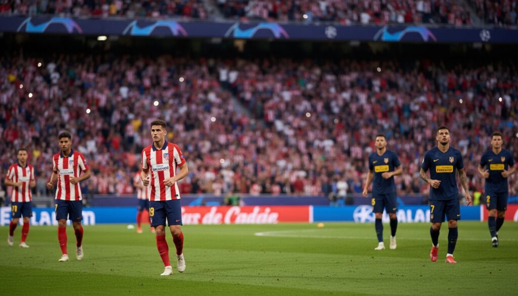 découvrez tout sur le prochain match de l'atlético de madrid en ligue des champions : adversaire, date et heure de la prochaine rencontre de la phase de groupe.