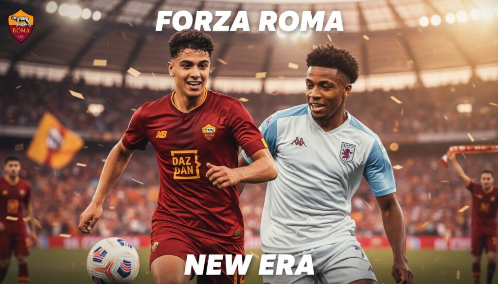 découvrez l'arrivée du jeune prodige français vaz à l'as roma, tandis que malen de l'aston villa pourrait bientôt rejoindre les giallorossi, promettant une ébullition excitante pour le club romain.