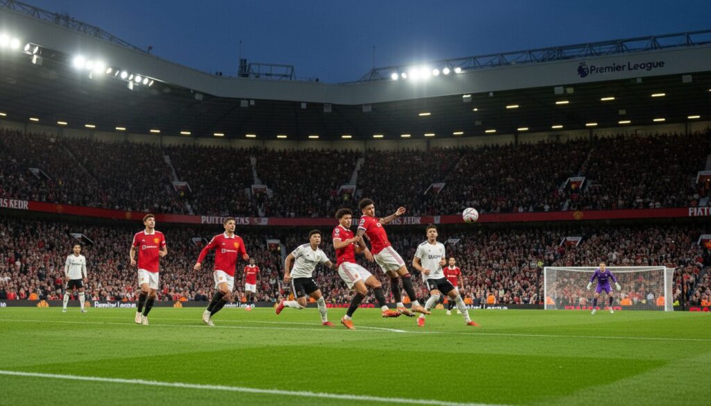 suivez en direct le match passionnant de la premier league 2025-2026 entre manchester united et fulham. résultats, actions clés et commentaires en temps réel.