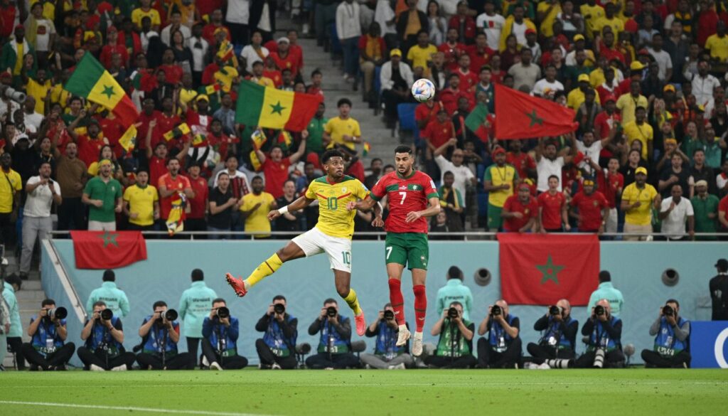 suivez en direct le match sénégal vs maroc, un affrontement décisif pour les qualifications à la can 2025. ne manquez rien de cette confrontation intense entre deux grandes équipes africaines.
