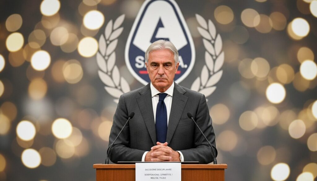 découvrez la décision du juge sportif en serie a : trois suspensions prononcées et une amende infligée à yildiz suite à un incident majeur.