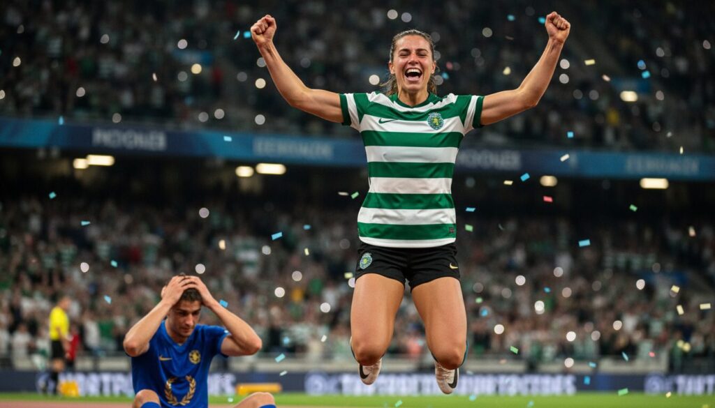 découvrez comment sporting a transformé la détresse en triomphe en renversant le champion d'europe dans un match épique et inspirant.